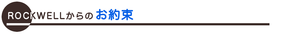 RockWellからのお約束